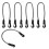 5 Pcs Adjustable Elastic Horse Blanket Strap Easy to Remove and Replace Horse Blanket Leg Straps 1