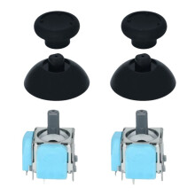 TMR Joystick Kit for ZD Legend Gamepad 2nd Gen Angle TMR Joystick+Joystick Cap TMR Electromagnetic Joystick A