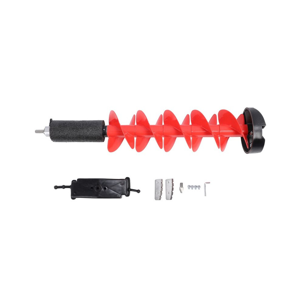 28In Ice Auger Kit With 6In Steel Cutter & Nylon Drill For Efficient Drilling 6132829012132