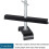 Rear Clutch Spring Compressor Transmission Tool for  250, 250C, 350, 350C, 700R4, 4L60 & 4L60-E (Low & Reverse) 6