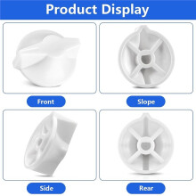 6pcs 146MT574 Timer Knob Replacement for Intermatic for FD Series Spring Wound Timers Ideal for Bathroom Fans, Heaters,