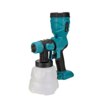 Pistola de Pintura Elétrica Sem Fio para 20V para Pintura de Automóveis, Móveis e Aço, Ideal para Projetos de Artesanato e Faça Você Mesmo.