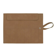 Uhrenarmband-Etui-Organizer, Reise-Uhrenetui Aus PU-Leder, Uhrenrollen-Organizer, Tragbare Aufbewahrungstasche für Uhrenarmbänder, Dunkelbraun