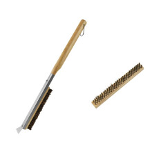 Pizza Oven Cleaning Brush Replacement Coconut Fiber Brush Steel Wire Brush for Efficient Oven Grill Cleaning