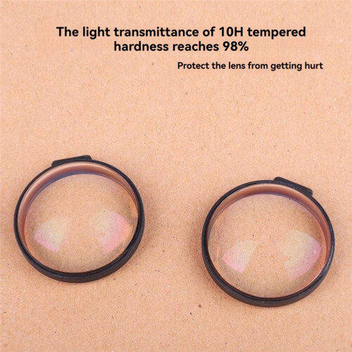 2PCS for  Max2 Protective Lens Caps Oil-Proof Dust-Proof High Light Transmittance Scratch Resistant Lens Protection