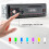 Single Din Car Stereo Receiver Kit MP3 USB FM AM 12V 7