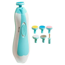 Cortador de Unhas Elétrico Multifuncional para Bebês, Lixa de Unhas Infantil, Aparador de Unhas Dos Pés, Conjunto de Ferramentas de Manicure (Sem
