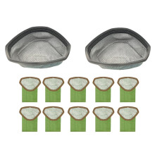 12PCS Vacuum Cloth Bag & Dust Bag for ProTeam Backpack Vacuum GoFit 3 / GoFit 3 Cordless / GoFit 3 PH Spare Parts