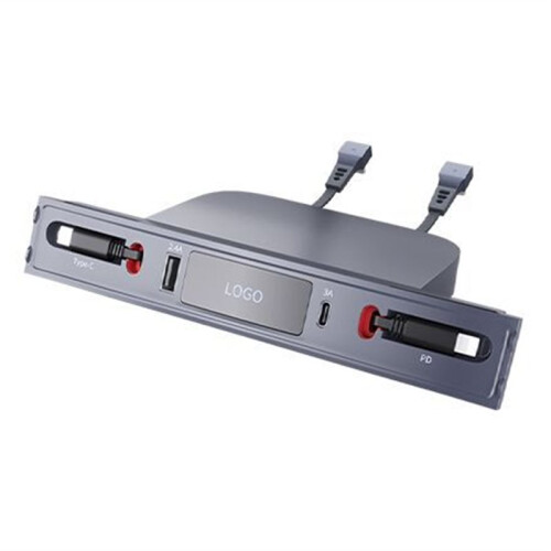 Center Console  Sensor Support, Retractable Fast Charging, Car Charger Multi Port for  Model 3/Y Accessories 1