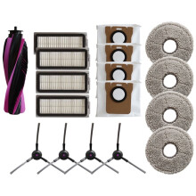 For  V30 / V3S / RHSW-V30U1 / V3SU1 / JONR P20 Pro / T5 Pro Spare Parts Main Side Brush Filter Dust Bag Mop Cloth