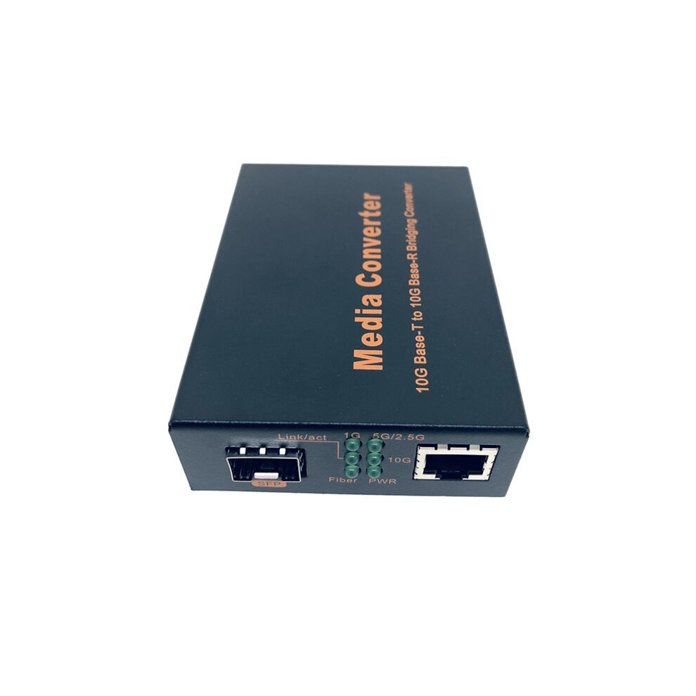 10G Media Converter Sfp+ To Sfp+ 10Gbps Fiber Optic To Rj45 100M/1000M/10G Ethernet Gigabit Eu Plug 6033193058446
