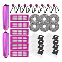 30PCS for J15 Evo Ultra Self Emptying Robot Vacuum Cleaner Spare Parts Vacuum Brush Mop Cloth Filter Dust Bag