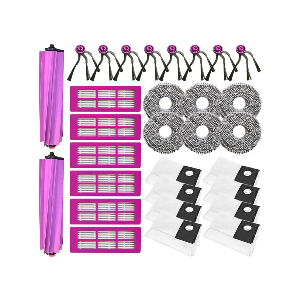 30Pcs For J15 Evo Ultra Self Emptying Robot Vacuum Cleaner Spare Parts Vacuum Brush Mop Cloth Filter Dust Bag 6033072547443