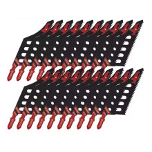 20pc T142HB Jigsaw Blade Flush Cutting Scroll Saw Blade T-Shank Fine Coarse Teeth Wood Grinder Cutter Tight Spaces Blade