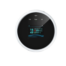 2.4G Wifi Natural Gas Sensor Combustible  LPG Gas Alarm Detector Leakage Sensor Wifi Temperature Detectors EU PLUG