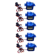 5Pcs SG90 9G Micro Servo for RC Airplanes Fixed Wing Airplane Model Telecontrol Airplane Toy Servo Motor 450 Helicopter