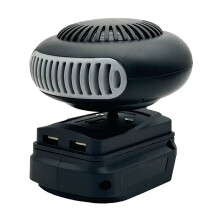 Portable Electric Warm Air Blower Heater Dual Mode Hot & Cold Wind for Li-Ion Power Tool for Outdoor Indoor Use