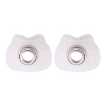2er-Pack Zuverlässige Silikonkissen für AirFit F40 Vollgesichtsmaske (Ersatzkissen, Größe L)