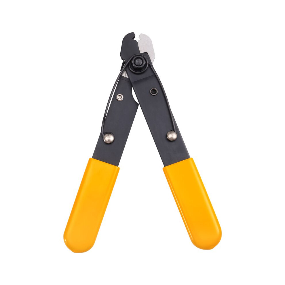 Single Hole Fiber Optic Stripper,125Um-250Um Adjustable Fiber Stripper For Working Technicians,Electricians,Installers 4711953178574