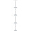 4Sets Compact Stainless Steel Poster Holder Adjustable Sign Display 9