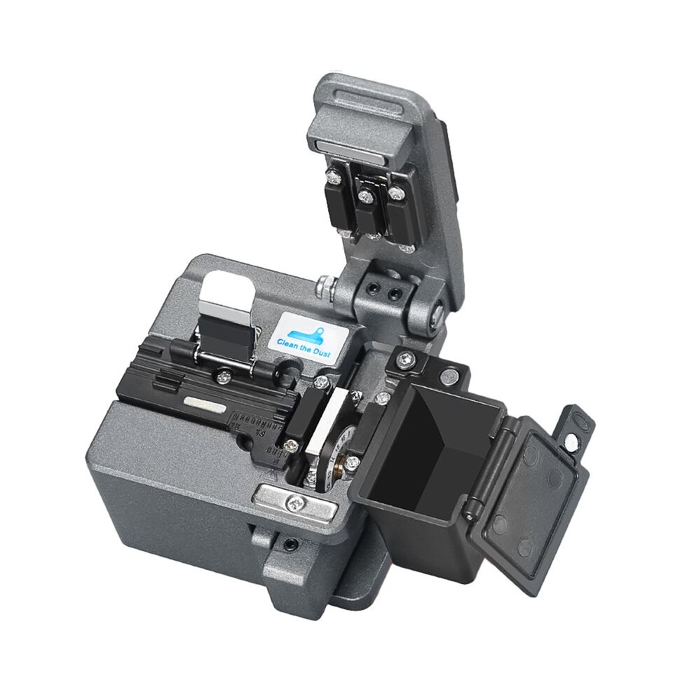 Aua-X5 Fiber Cleaver Ftth Optical Fiber Cable Cutter Tool Fiber Optic Cutting Knife With Waste Fiber Box 4713617300406