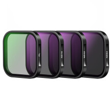 4-Pack Water-Repellent ND Filter Set PL ND16 ND32 ND64 for Ace Pro Action Camera Enhanced Clarity & Protection