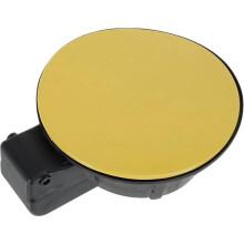 Car Fuel Filler Lid Door Cap Cover Flap for 2011-2018 6R0809857D Yellow