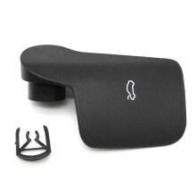 LHD Hood Release Handle Button Cover W/Bracket for Q7 Cayenne 4M1823533F4PK
