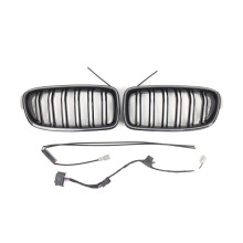 Front Kidney Grille with LED Light Racing Grille for 3 Series F30 F31 2013-2018 CIC 51130054493 51130054494