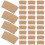 200 Pcs Heat-Resistant Cup Sleeve Paper Tea Cup Protector Non-Slip 4