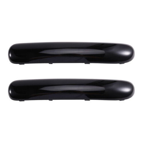 Front Bumper Trim Left and Right Side 51116800143 51116800142 for  Cooper R50 2001-2004 Black 1