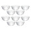 40Pcs Small Glass Bowls Stackable Clear Prep Bowls for Salad Dessert 4