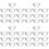 40Pcs Small Glass Bowls Stackable Clear Prep Bowls for Salad Dessert 10