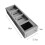 3 in 1 Charging Hub for   3 Battery Charger with Digital Display Screen USB Charging Cable 8