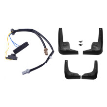 1 Set Front Rear Mud Flaps for Guard Mud Flap Car & 1 Pcs Trunk Lid Release Tailgate Opener