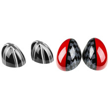 4 Pcs Car Door Side Mirror Cover Caps for  Cooper Hardtop F54 F55 F56 F57 F60 Series JCW Style