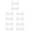 10Pcs Portable Acrylic Shaving Tool Organizer Bathroom Razor Stand 5