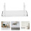 10Pcs Portable Acrylic Shaving Tool Organizer Bathroom Razor Stand 11