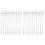 2Sets Liquid Silicone Reusable Straws Clear Portable for Daily Use 4