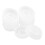 40Pcs White Leak-Proof Screw Lids for Large Plastic Storage Buckets 2