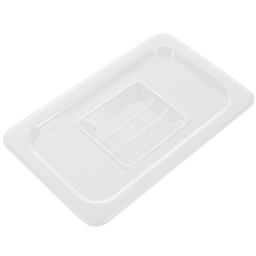 2Pcs Transparent Protective Cover for Ice Cream Maker PP Lid 2