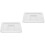 2Pcs Transparent Protective Cover for Ice Cream Maker PP Lid 6