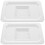 2Pcs Transparent Protective Cover for Ice Cream Maker PP Lid 7