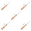 5Sets Wind Instrument Repair Tool Light Durable Trumpet Adjustment Kit 6