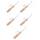 5Sets Wind Instrument Repair Tool Light Durable Trumpet Adjustment Kit 7