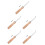 5Sets Wind Instrument Repair Tool Light Durable Trumpet Adjustment Kit 8