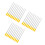30Pcs Lightweight Yellow Iron Triangle Percussion Mallets for Dinner 4