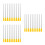 30Pcs Lightweight Yellow Iron Triangle Percussion Mallets for Dinner 6