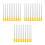 30Pcs Lightweight Yellow Iron Triangle Percussion Mallets for Dinner 7