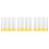 30Pcs Lightweight Yellow Iron Triangle Percussion Mallets for Dinner 9